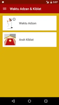 Waktu Adzan & Kiblat android App screenshot 2